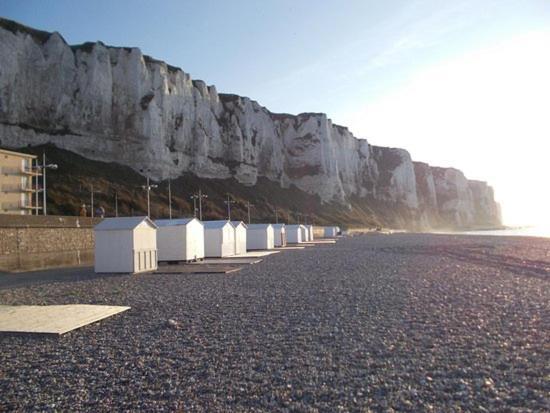Studio proche des falaises, du port et des plages Le Tréport Extérieur photo
